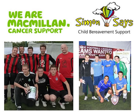 Macmillan Cancer Support and Simon Says Child Bereavement Support Tournament Winners June 2011